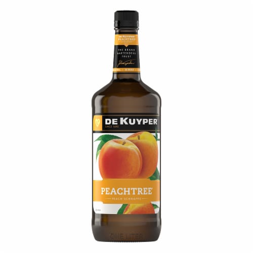 DeKuyper Peachtree Liqueur Perspective: front