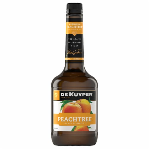 DeKuyper Peachtree Schnapps Liqueur Perspective: front