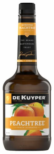 DeKuyper Peachtree Schnapps Liqueur Traveler Perspective: front