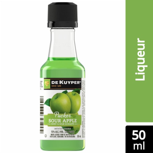 DeKuyper® Pucker Sour Apple Schnapps Liqueur, 50 mL - Dillons Food Stores