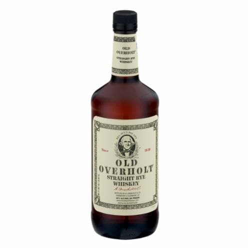Old Overholt Straight Rye Whiskey Perspective: front