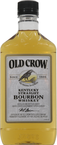 Old Crow Kentucky Straight Bourbon Whiskey Perspective: front