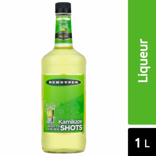 DeKuyper® Kamikaze Liqueur Perspective: front