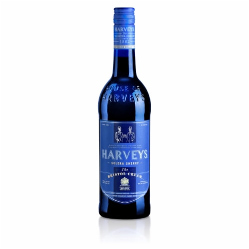 Harveys Bristol Cream Palomino Spain Sherry Perspective: front