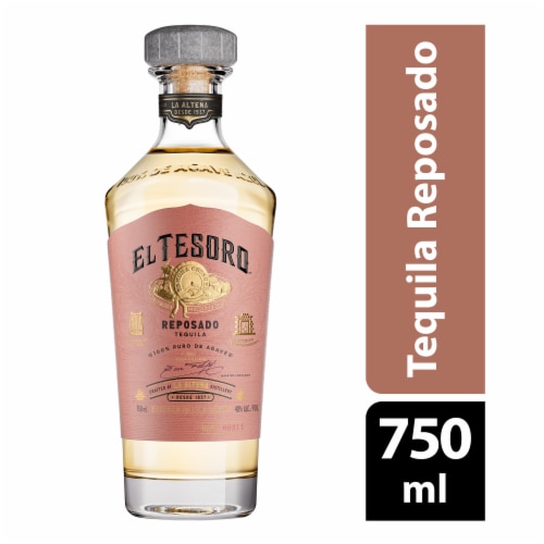 El Tesoro Reposado Tequila Perspective: front