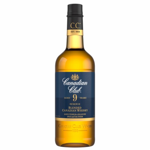 Canadian Club Reserve 9 Year Old Blended Canadian Whisky 750 ml Perspective: front