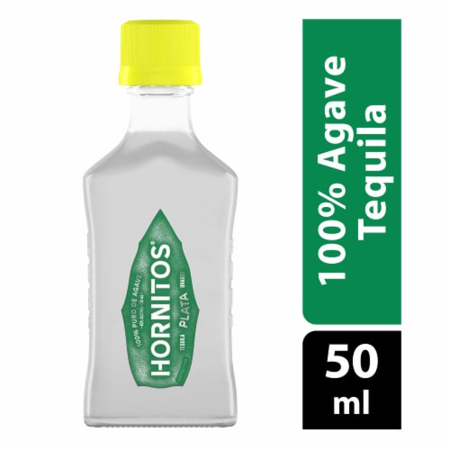 Hornitos Plata Tequila 50 ml Perspective: front