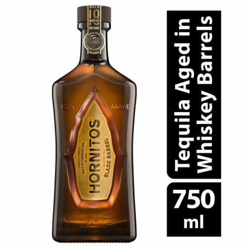 Hornitos Black Barrel Tequila Perspective: front
