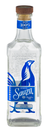Sauza Signature Blue Silver Tequila Perspective: front