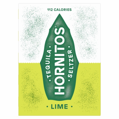 Hornitos Hard Seltzer Lime Ready to Drink Cocktail Perspective: front