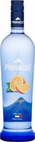 Pinnacle Orange Flavored Vodka Perspective: front