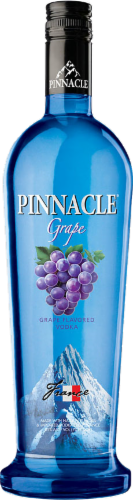 Pinnacle Grape Flavored Vodka Perspective: front