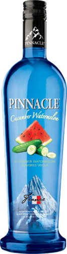 Pinnacle Cucumber Watermelon Vodka Perspective: front