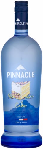 Pinnacle Cake Vodka Perspective: front