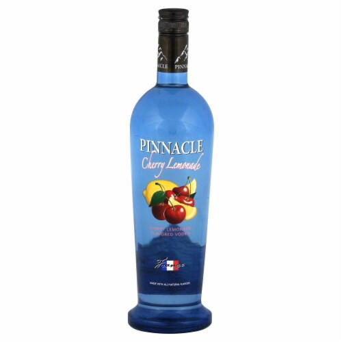 Pinnacle Cherry Lemonade Flavored Vodka Perspective: front