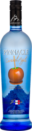 Pinnacle Caramel Apple Flavored Vodka Perspective: front
