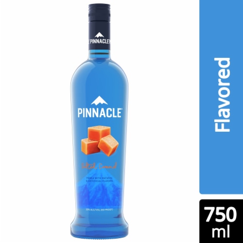 Pinnacle® Salted Caramel Flavored Vodka Perspective: front