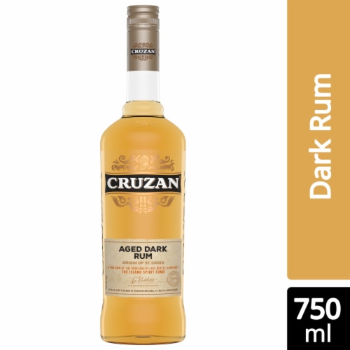 Cruzan® Aged Dark Rum Perspective: front