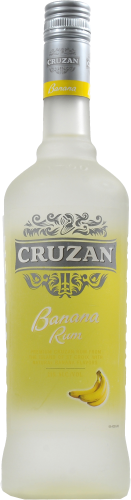 Cruzan Banana Rum Perspective: front