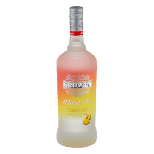 Cruzan Mango Rum Perspective: front