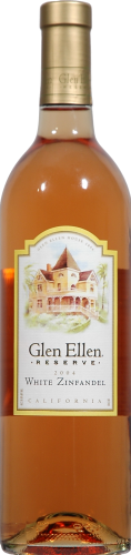 Glen Ellen Reserve White Zinfandel Perspective: front