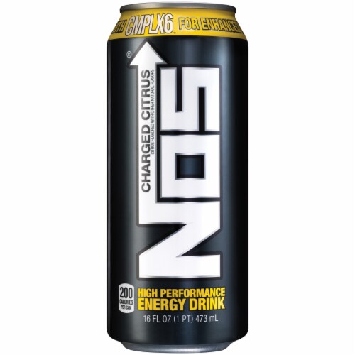 Nos Charged Citrus Energy Drink, 16 fl oz - Kroger