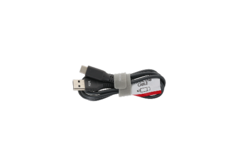 Solaray Type C USB Cable - Black Perspective: front