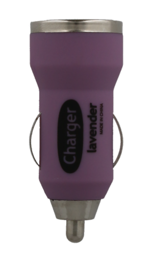 Solaray Crayon Car Charger - Lavender Perspective: front