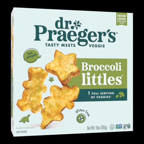 Dr. Praeger's Broccoli Littles 10oz Perspective: front