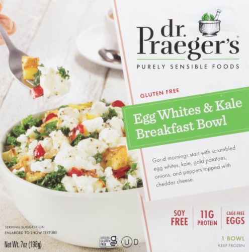 Dr. Praeger's® Egg Whites & Kale Breakfast Bowl Perspective: front