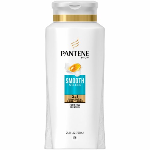 Pantene Pro-V Smooth & Sleek 2In1 Shampoo & Conditioner Perspective: front