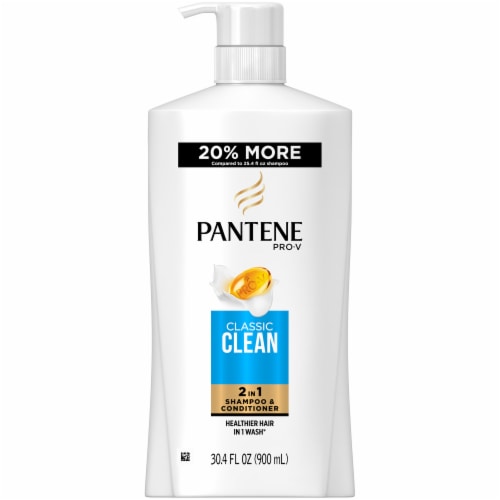 Pantene Pro-V Classic Clean 2-In-1 Shampoo & Conditioner, 30.4 fl oz ...