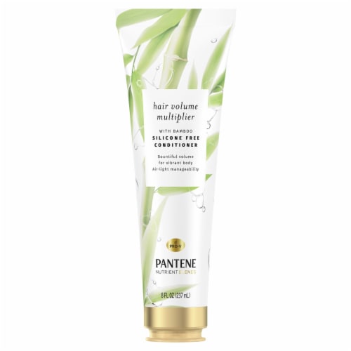 Pantene Nutrient Blends Hair Volume Multiplier Conditioner Perspective: front