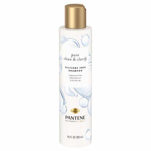 Pantene Pure Clean & Clarify Silicone Free Shampoo Perspective: front