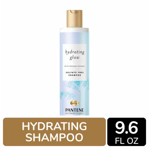 Pantene Nutrient Blends Hydrating Glow with Baobab Essence Shampoo Perspective: front