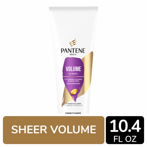 Pantene Sheer Volume Conditioner, 72 Hour Fullness Perspective: front