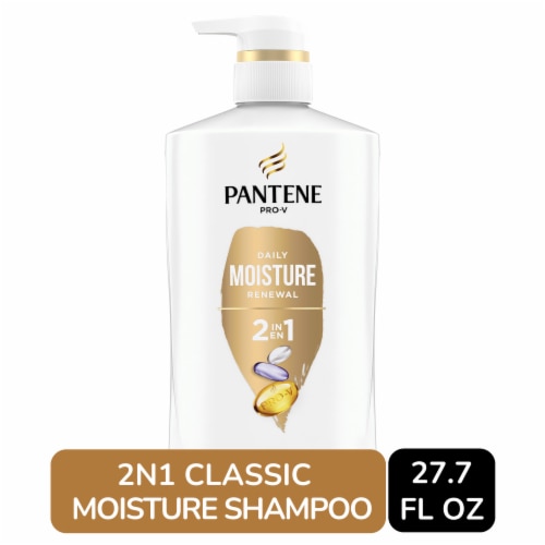 PANTENE PRO-V Daily Moisture Renewal 2 in 1 Shampoo + Conditioner, 27.7 oz  - City Market