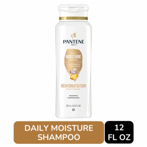 Pantene Daily Moisture Renewal Cleanse and Nourish Shampoo Perspective: front