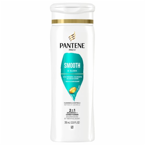 Pantene Pro-V 2-in-1 Smooth & Sleek Shampoo + Conditioner Perspective: front