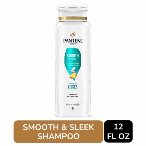 Pantene Smooth and Sleek Shampoo Perspective: front
