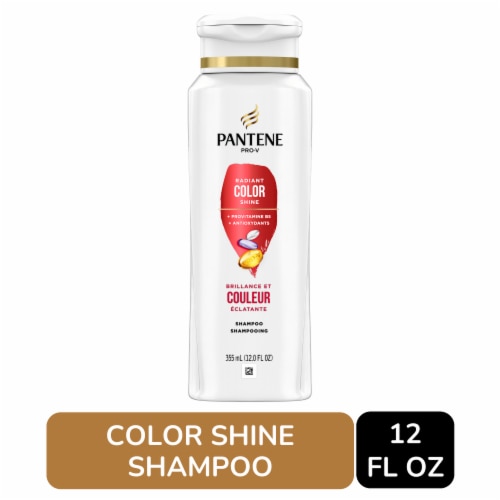 Pantene Radiant Color Shine Shampoo, 72 Hour Hydration Perspective: front