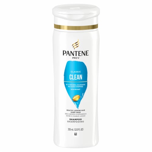 Pantene Classic Clean Shampoo, 72 Hour Nourishment Perspective: front