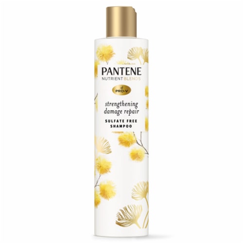 gå på indkøb i det mindste indebære Pantene Sulfate Free Shampoo Hair Strengthening Anti Frizz Damage Repair  Shampoo with Castor Oil, 9.6 fl oz - Ralphs