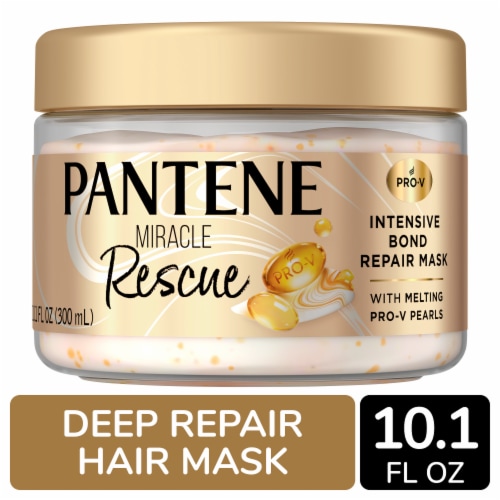 Pantene Miracle Rescue Intensive Bond Repair Mask with Melting Pro-V Pearls Perspective: front