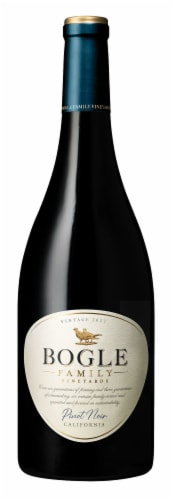 Bogle Vineyards Pinot Noir Red Wine Perspective: front