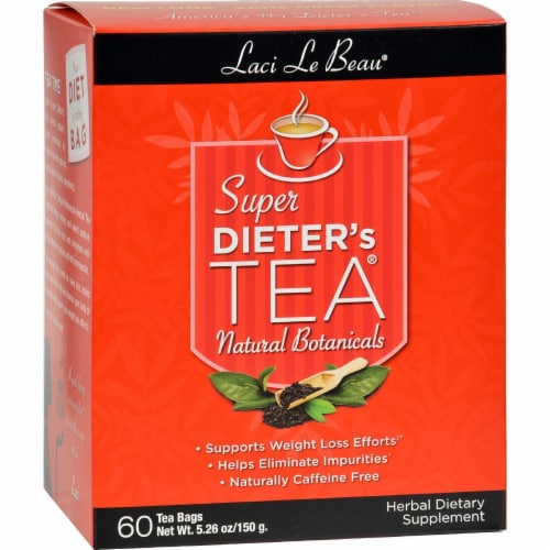 Laci Le Beau Natural Botanicals Super Dieter's Tea Perspective: front