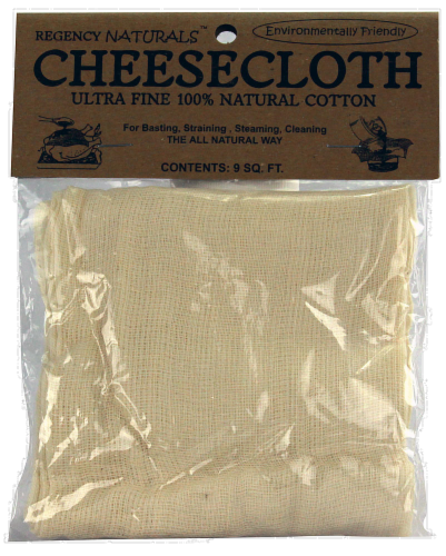 Regency Naturals Ultra-Fine Cheesecloth - Natural Perspective: front