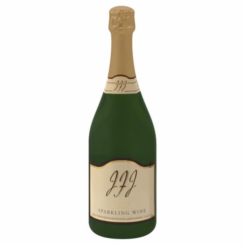 JFJ Almond Flavored Sparkling Wine Perspective: front