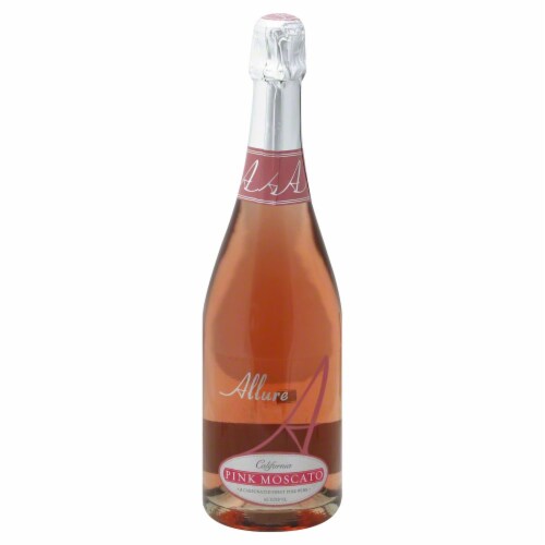 Allure Pink Moscato Perspective: front
