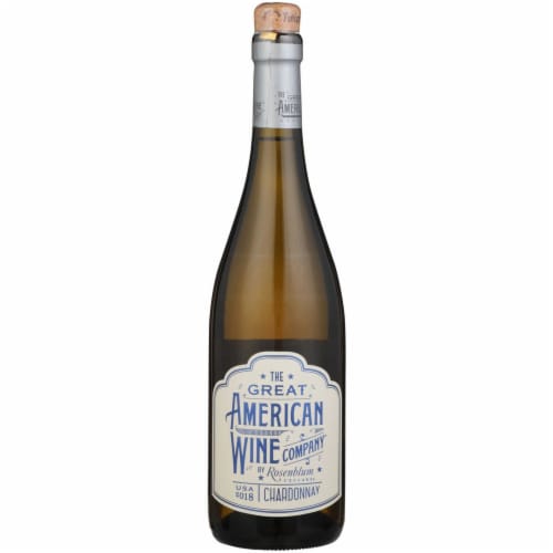 The Great American Wine Co Chardonnay White Wine Perspective: front